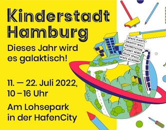Kinderstadt Hamburg 2022, 11. - 22. Juli 2022